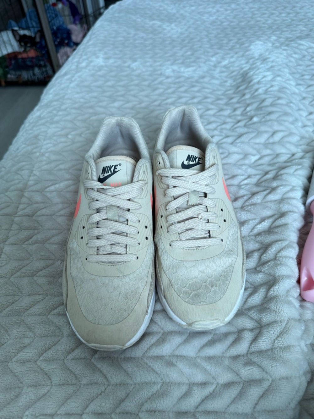 Nike Air Max Women’s Cream Sneakers